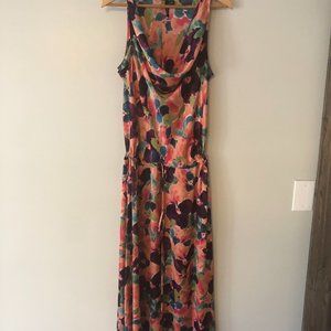 Milano Maxi Drawstring Floral Dress